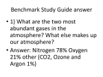 Benchmark Study Guide answer