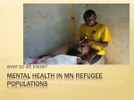 mental health in mn refugee populations