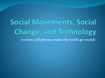 Social Movements, Social Change, and Technology