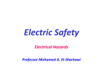 Electric Safety - University of Washington