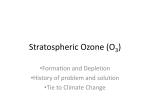 The Ozone layer