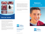 Retainers Brochure