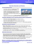 Electricity Generation and Pollution – ElecPollution_EnvDef