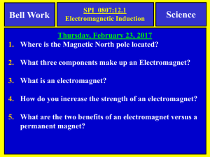 Notes-Electromagnetic Induction