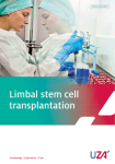 Limbal stem cell transplantation