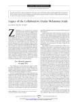 Legacy of the Collaborative Ocular Melanoma Study