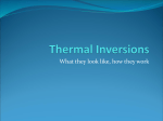 Thermal Inversions