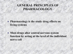 general principles of pharmacology