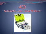 AED Automatic External Defibrillator