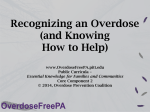 Public Curricula Overdose Recognition and Response