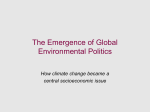 global_env_politics - Earth and Environmental Sciences