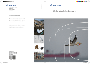 Marine Litter in Nordic waters