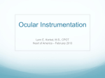Ocular Instrumentation - Heart of America Contact Lens Society