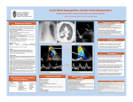 Acute Mitral Regurgitation: Another Great Masquerader?