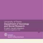 University of Trento Department of Sociology and Social Research