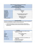 Jordan University of Science and Technology Faculty of Dentistry