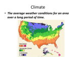 Ch. 25 Climate