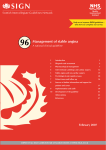 Management of stable angina. - Scottish Intercollegiate Guidelines