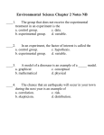 Environmental Science Chapter 2 Note NB