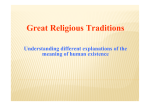 Great Religious Traditions