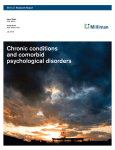 Chronic conditions and comorbid psychological disorders