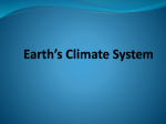 Earth*s Climate System