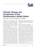 Climate Change and Ecosystems of the Southwestern United States