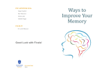 Ways to Improve Your Memory