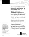 Technical Notes: Medical Imaging in Canada 2011