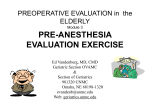 Pre-Anesthesia Evaluation Exercise - Module 3 - 111.5 KB