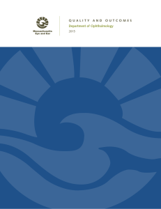 Ophthalmology - Mass. Eye and Ear