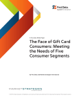 The Face of Gift Card Consumers: Meeting the Needs of Five