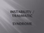 Instability Syndrome