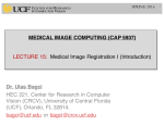 Medical Image Registration I - UCF Computer Science