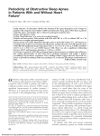 Periodicity of Obstructive Sleep Apnea in Patients With and Without