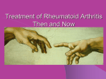 The Primary Care Provider`s Role in the Treatment of Rheumatoid