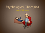 psych therapies