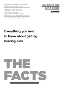 Everything you need to know about getting hearing aids