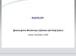 RAPID-RF Remote Active Monitoring in Patients