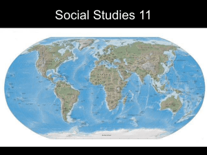 Social Studies 11 - Rushford