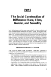 Part I The Social Construction of Difference: Race, Class, Gender