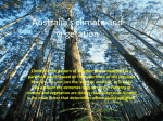 Australia*s climate and vegetation