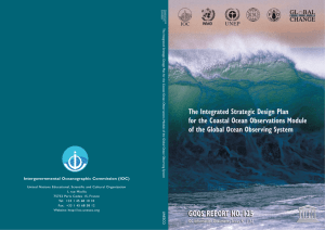 Integrated Strategic Design Plan for the Coastal Ocean