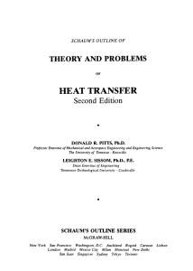 SCHAUM`S OUTLINE OF THEORY AND PROBLEMS OF HEAT