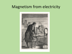 Magnetism from Electricity