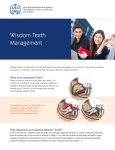 Wisdom Teeth Management