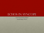 ECHOs in Syncope