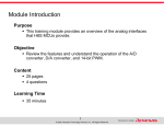 Module Introduction - Renesas e