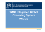 WMO Integrated Global Observing System WIGOS
