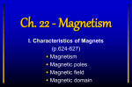 I. Characteristics of Magnets